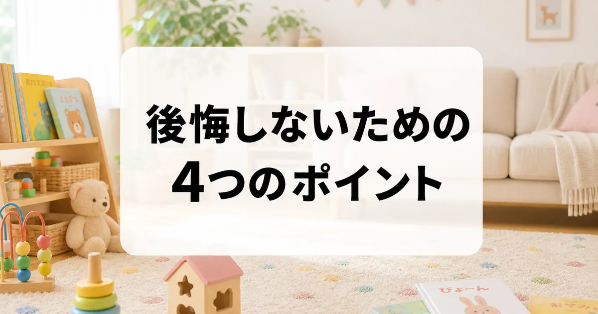 こどもちゃれんじぷち入会前のチェックポイントのイメージ画像